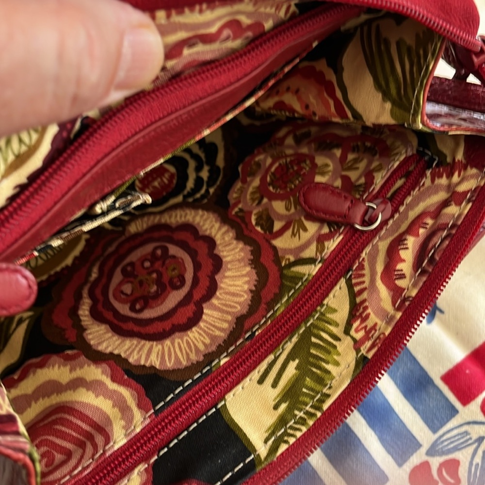 Brighton Crossbody Bag with Leather Material and Silver Hardware - Picture 3 of 5